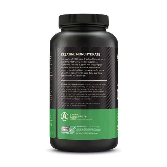 Optimum Nutrition Creatine Poudre , Unflavored, 300 Grs – Image 2
