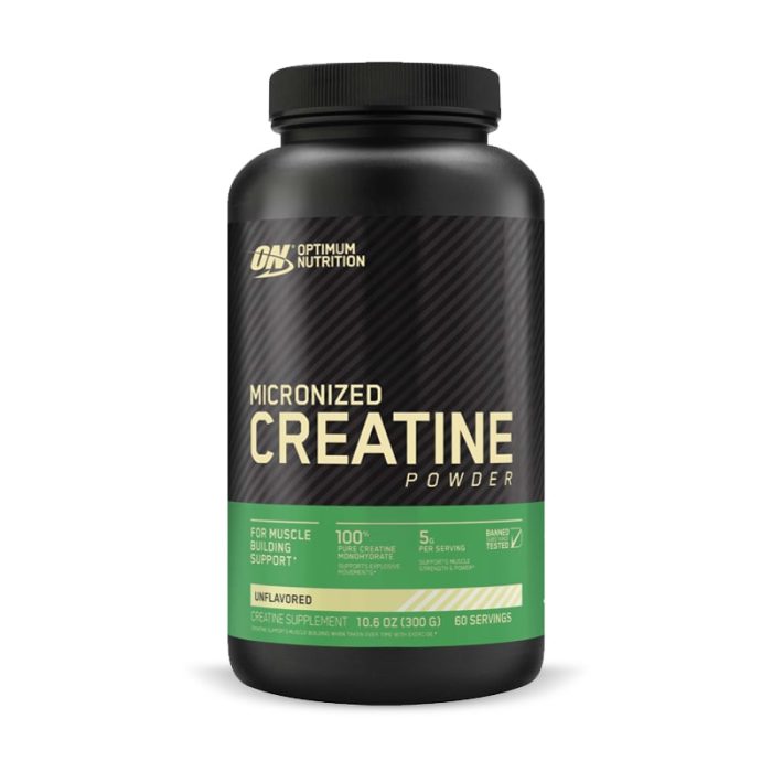 Optimum Nutrition Creatine Poudre , Unflavored, 300 Grs