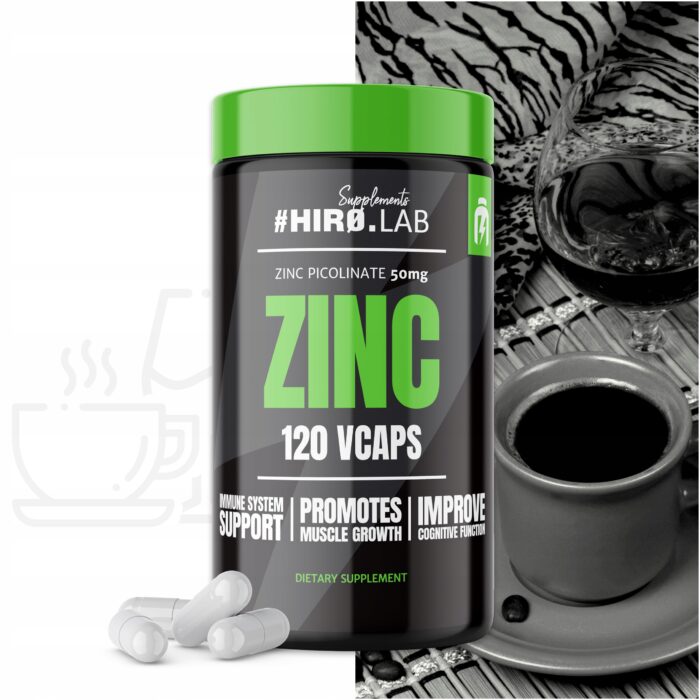 Zinc Picolinate  50 mg – 120 gélules Hiro.Lab – Image 4