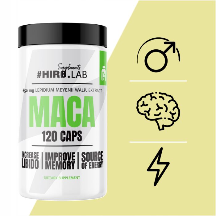 Maca – 120 gélules Hiro.Lab – Image 2