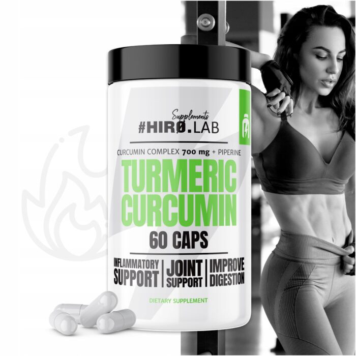 Turmeric Curcuma - Curcumine de curcuma – 60 gélules – Image 4