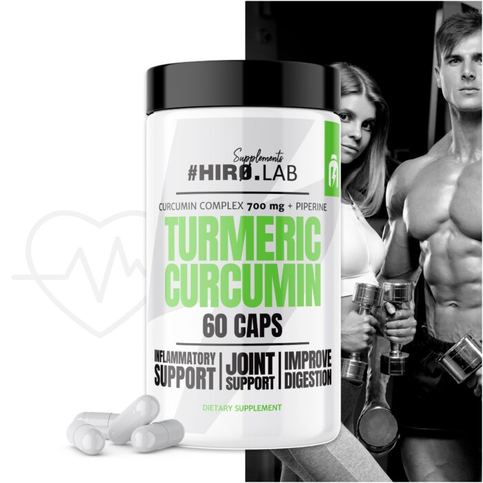 Turmeric Curcuma - Curcumine de curcuma – 60 gélules – Image 3