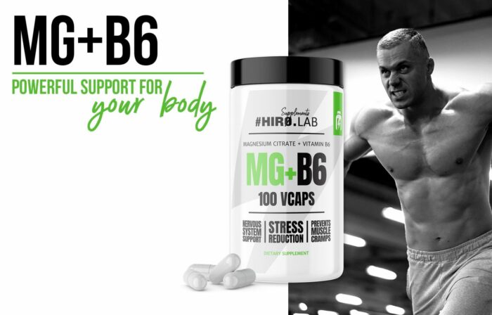 Mg + B6  Magnésium + Vitamine B6 100 Gélules – Image 7
