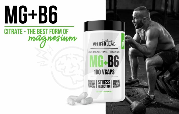 Mg + B6  Magnésium + Vitamine B6 100 Gélules – Image 6
